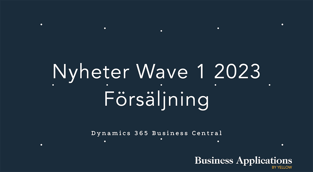 Försäljning